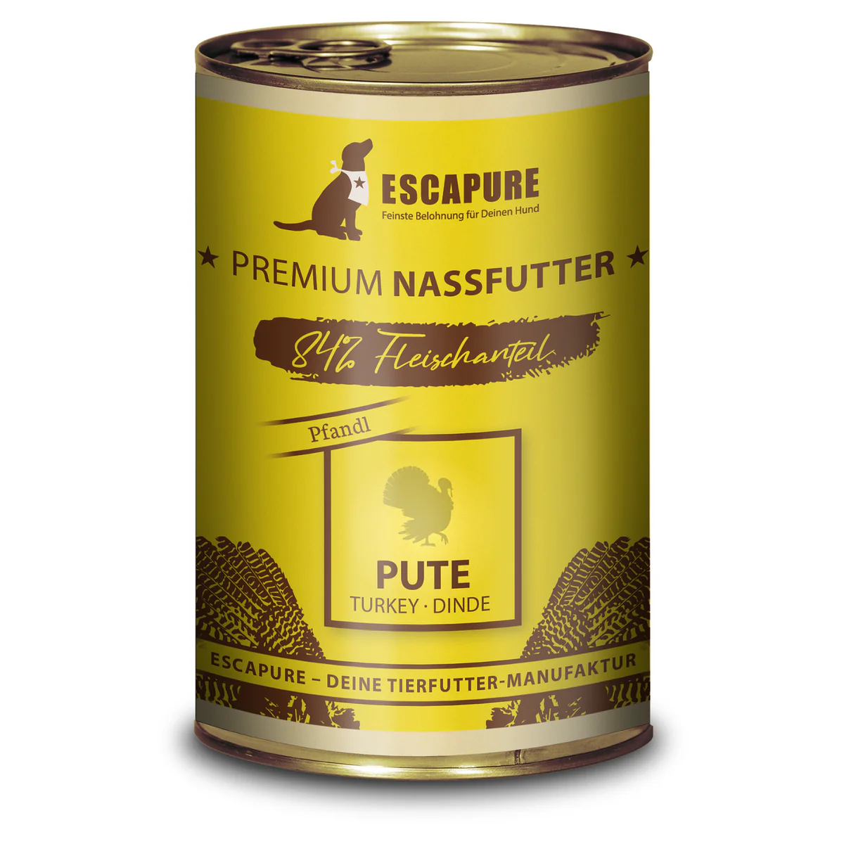 Puten Pfandl, mit Flohsamenschalen