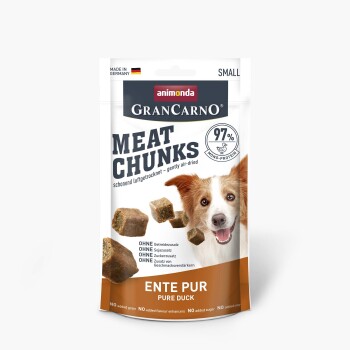 animonda GranCarno Meat Chunks Adult, Ente 8x60 g