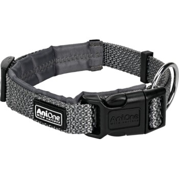 AniOne Halsband Reflective Comfort grau XL