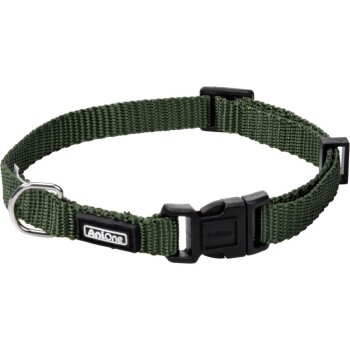 AniOne Halsband Classic Nylon grün XS