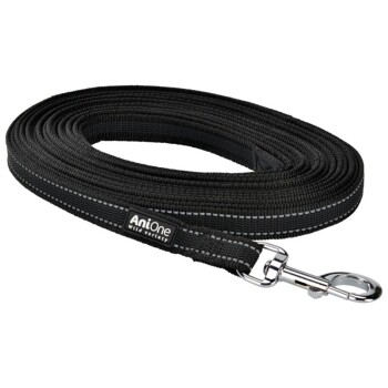 AniOne Schleppleine schwarz 15 m