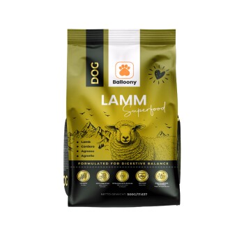 Balloony.pet German Shephy Hundefutter Sensitve Lamm 500 g