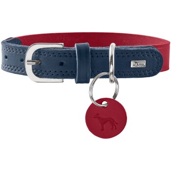 Dog Sport HUNTER Hundehalsband lemvig rot M
