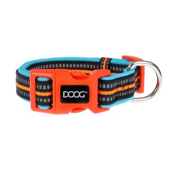 DOOG Neoprene Dog Collar BEETHOVEN (Neon) L