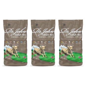 Dr John Getreidefreies Huhn & Kartoffeln 3x2 kg