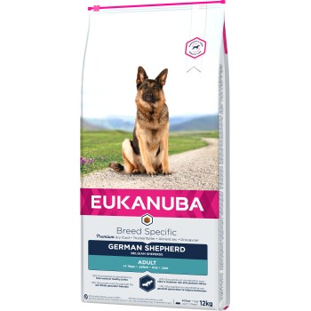 EUKANUBA Trockenfutter für Hunde, rassespezifisch Deutscher Schäferhund Erwachsener 12 kg