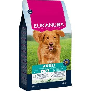 EUKANUBA Trockenfutter Hund, Adult, groß, Lamm 12 kg
