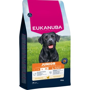 EUKANUBA Trockenfutter Hund, Junior, groß,