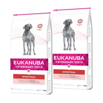 EUKANUBA Veterinary Diet Trockenfutter Hund Intestinal Adult 2x12 kg
