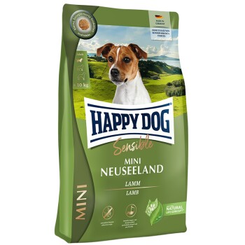 HAPPY DOG Sensible Trockenfutter Hund Adult, Mini Neuseeland 800 g