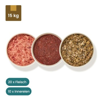haustierkost.de Hund Aktiv Frostfutter 15 kg