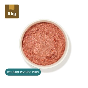 haustierkost.de BARF Komfort PLUS Huhn Frostfutter 12 x 500 g