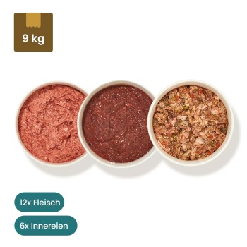 haustierkost.de Hund Übergewicht Frostfutter 9 kg