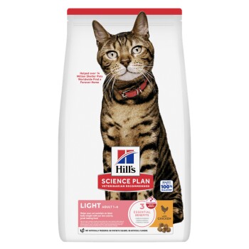 Hill's Science Plan Trockenfutter Katze, Adult, Light, Huhn 3 kg