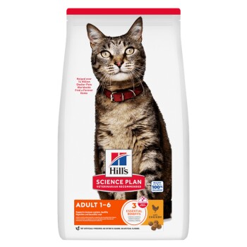 Hill's Science Plan Trockenfutter Katze, Adult, mit Huhn 15 kg