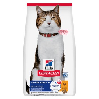 Hill's Science Plan Trockenfutter Katze, Mature Adult, mit Huhn 3 kg