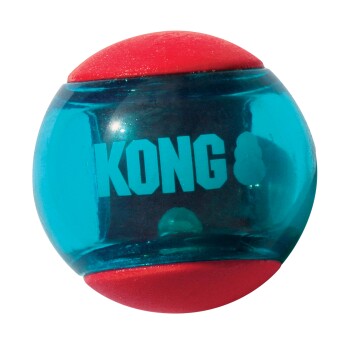 KONG Spielzeug Squeezz Action 3x Red Ball M