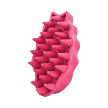 KONG ZoomGroom Hundebürste himbeere