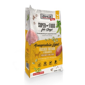 MAC's Dog Mono Trockenfutter Hund Senior Light Truthahn 3 kg
