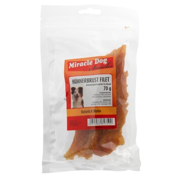 Miracle Dog Hühnerbrust Filet 20 x 70g