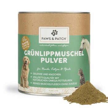 Paws & Patch Grünlippmuschel Pulver 250 g
