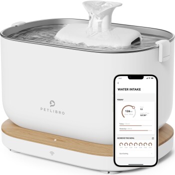 Petlibro WIFI Trinkbrunnen braun/ weiß