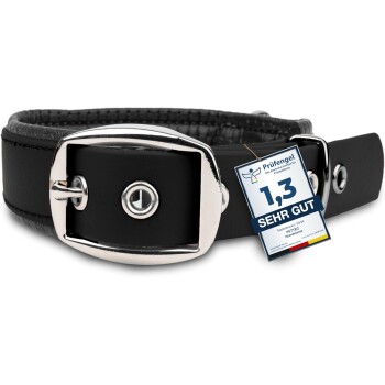 PetTec veganes Hundehalsband schwarz XS
