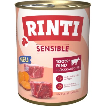 RINTI Sensible Nassfutter Wild 6x800 g