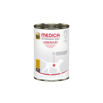 SELECT GOLD Medica Nassfutter Hund Adult Leberdiät 6x400 g