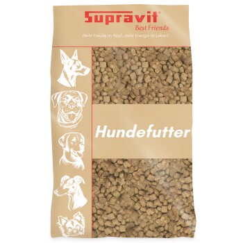 Supravit Hundefutter trocken getreidefrei schmackhaftes Trockenfutter Hund mit Lamm & Reis I Trockenfutter für Hunde mit hochwertigen Proteinen & gesunden Kohlenhydraten I gut verträglich 15 kg