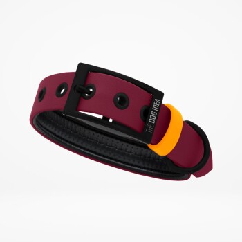 THE DOG IDEA Biothane Halsband Bordeaux XS