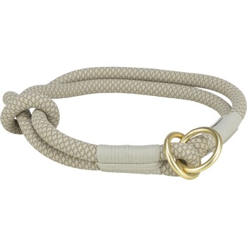 Trixie Soft Rope Zug-Stopp-Halsband beige XS