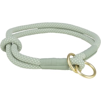 Trixie Soft Rope Zug-Stopp-Halsband mintgrün M