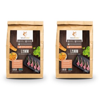 Wildfang ® Adult Trockenfutter mit Lamm 2x6 kg