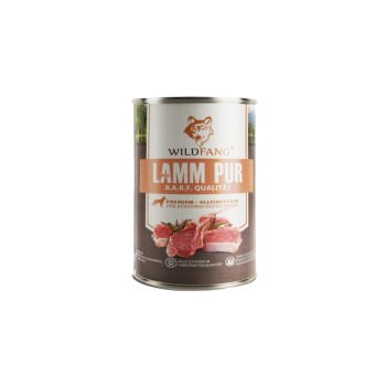 Wildfang Nassfutter Lamm pur 800 g