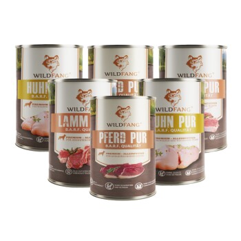 Wildfang Nassfutter Mix 6 x 800g