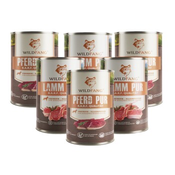 Wildfang Nassfutter Mix 6 x 800g