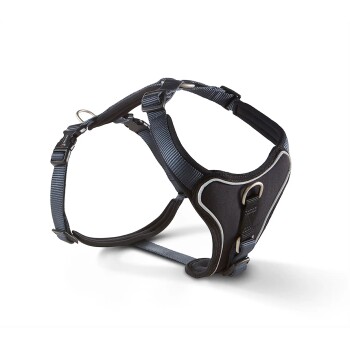 Wolters Professional Comfort Hundegeschirr schwarz/ graphit S