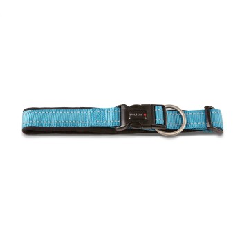 Wolters Soft & Safe Halsband Halsband Hundehalsband aqua/ schwarz XXL