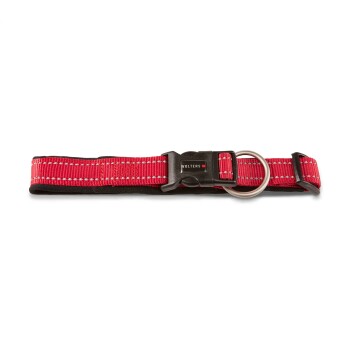 Wolters Soft & Safe Halsband Halsband Hundehalsband rot/ schwarz XXXXL