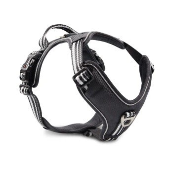 Wolters Active Pro Geschirr Geschirr Hundegeschirr schwarz/ silber XXS