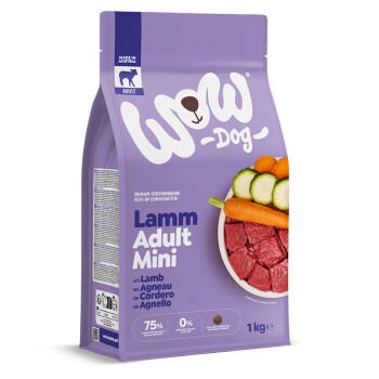 WOW DOG Trockenfutter Hund Minis Adult Lamm 1 kg