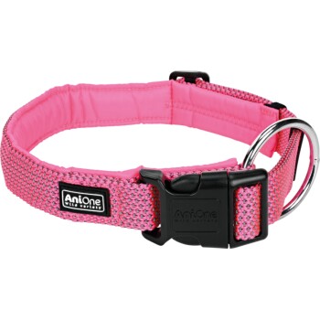 AniOne Halsband Reflective Comfort pink S