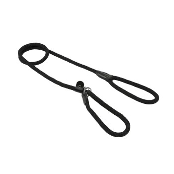 AniOne Nylon Retriever-Leine Activity schwarz