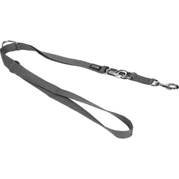 AniOne Reflektierende Comfort Leine grau L-XL, 2 m