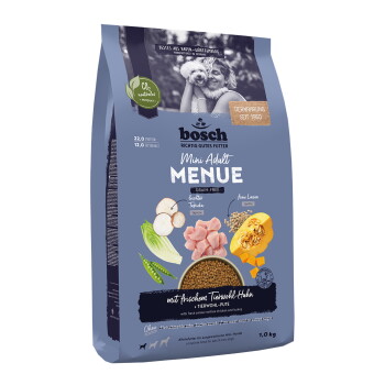 bosch HPC Trockenfutter Hund Mini Adult Menue Huhn 1 kg