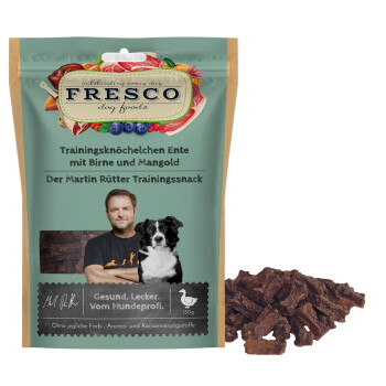 FRESCO Martin Rütter Trainingsknöchelchen Ente mit Birne und Mangold 150 g