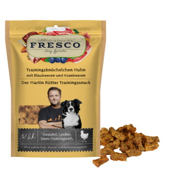 FRESCO Martin Rütter Trainingsknöchelchen Huhn mit Blau- und Kranbeeren 150 g