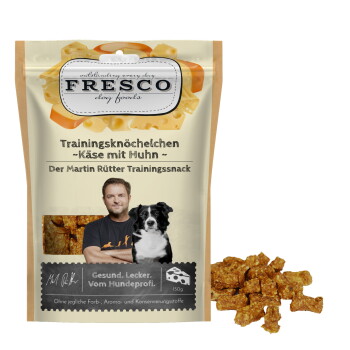 FRESCO Martin Rütter Trainingsknöchelchen Käse und Huhn 150 g