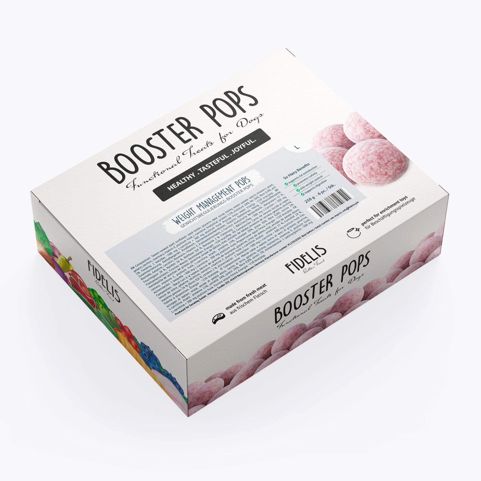 Gewichtsregulierungs-Booster Pops (Gr. L)